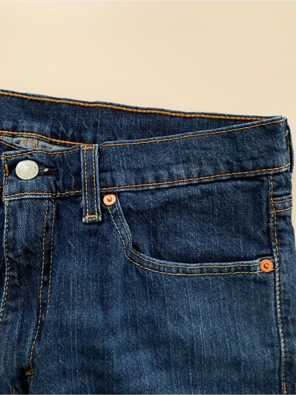 #18 Levi's Dark Blue Women’s Boyfriend Jeans - Picture 1 of 4